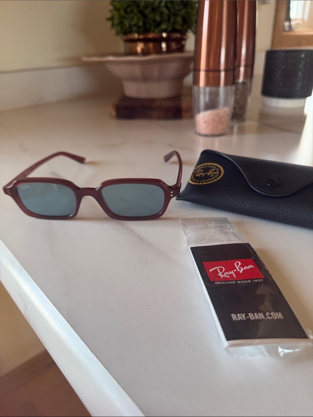Ray-ban Zuri Bio-Based Sunnies Sunglasses - Rosty Brown - Picture 3 of 12